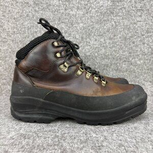 ✅LaCrosse 7100 Mens 11W Brown Leather Rubber Outdoor Hiking Trail Hunting Boots